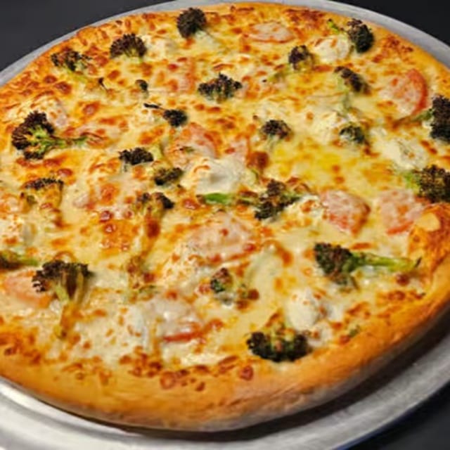 Italian White Pizza.