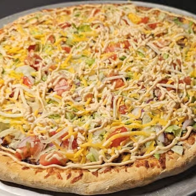Mexican Chipotle Pizza.