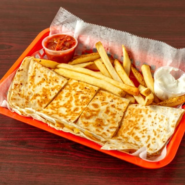 Chicken Quesadilla.