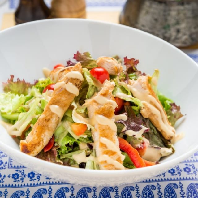 Grilled Chicken Salad.