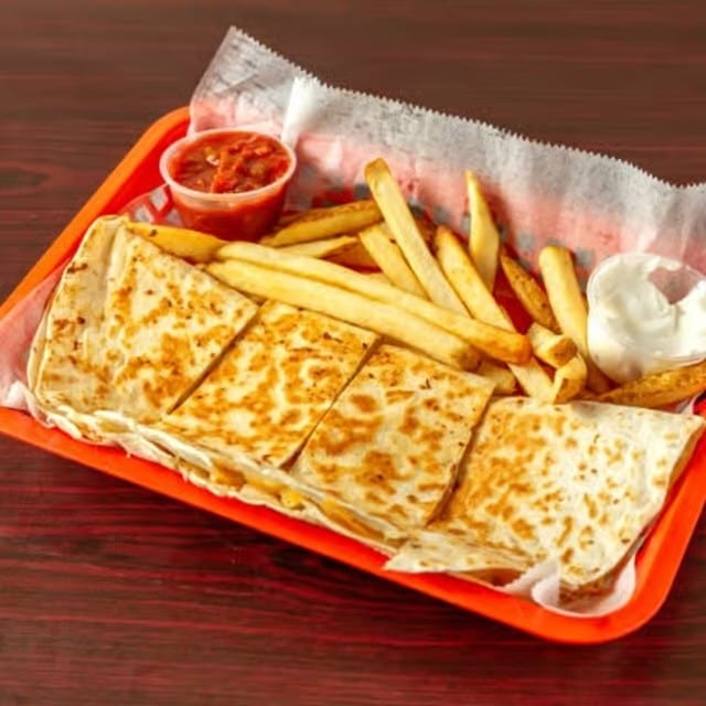 Shrimp Quesadilla.