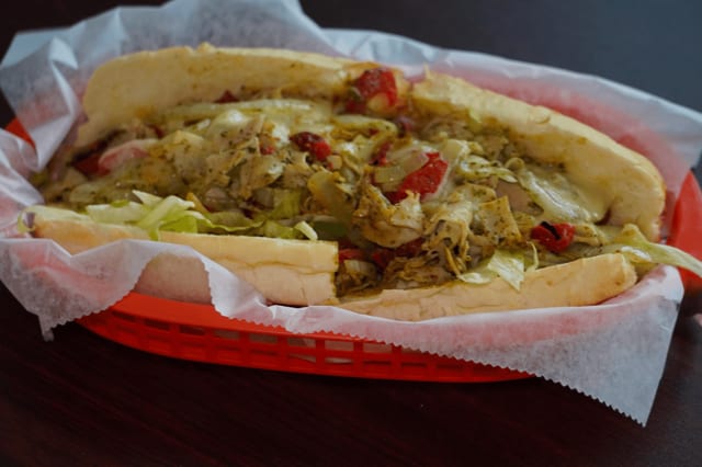 Chicken Salad Sub.